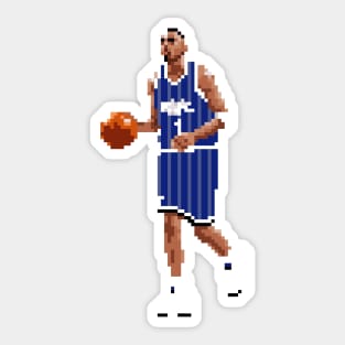 Anfernee Hardaway Pixel Dribble Sticker